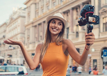 Social media influencer collaboration for brand promotion